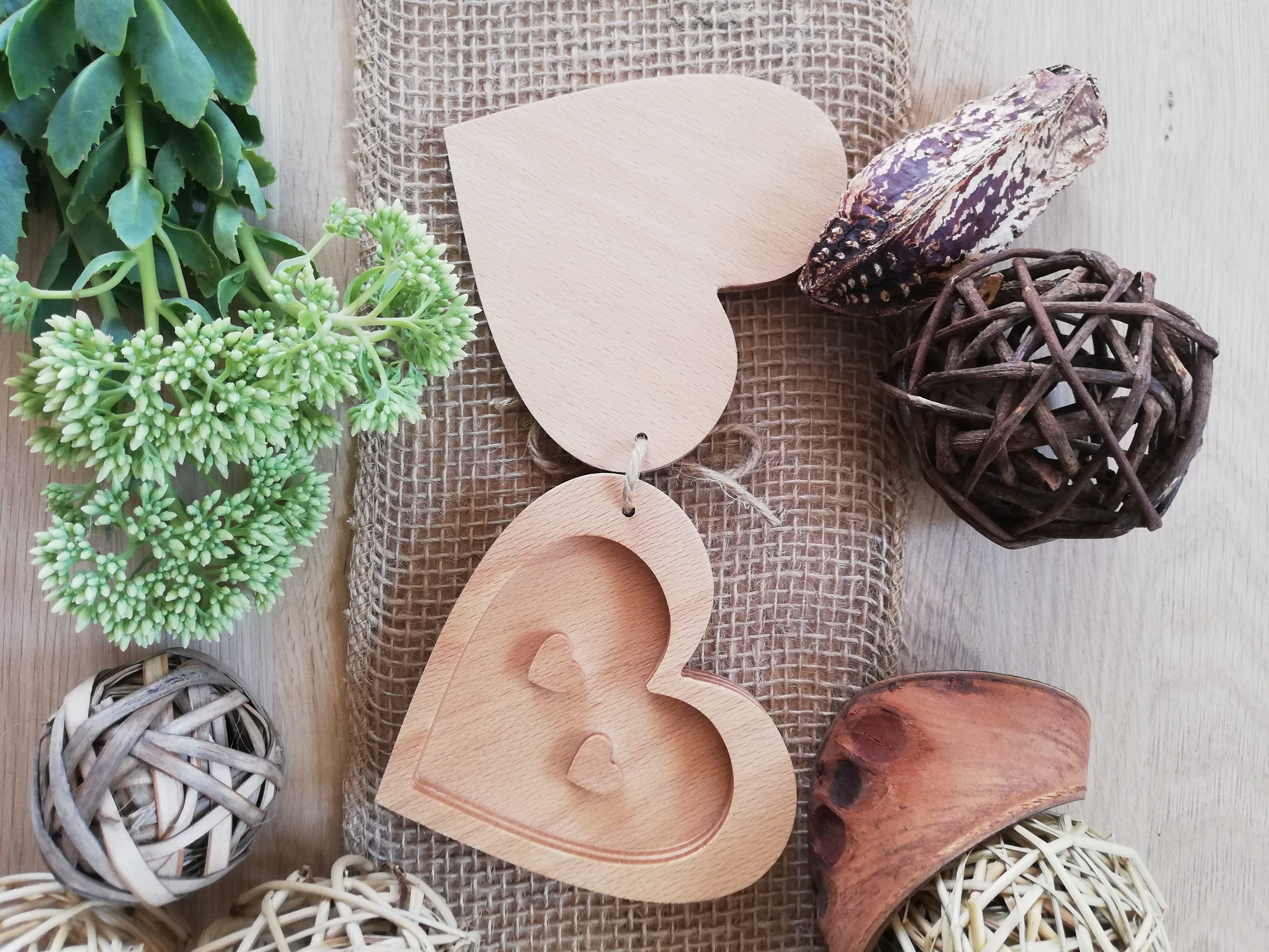 Krabička na svadobné obrúčky odtieň natural