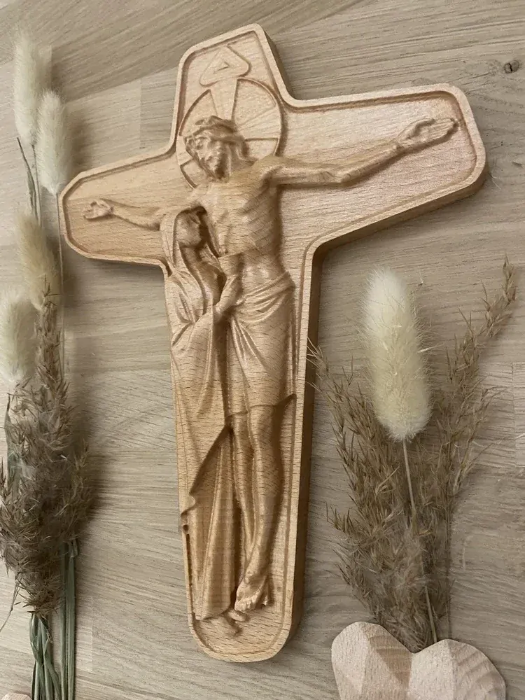 Drevený kríž Jednoty