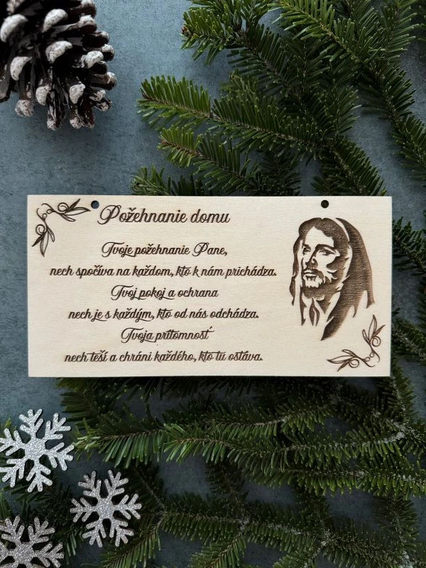 Tabuľka Požehnanie domu