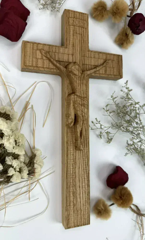 Drevený kríž Umučenie III.