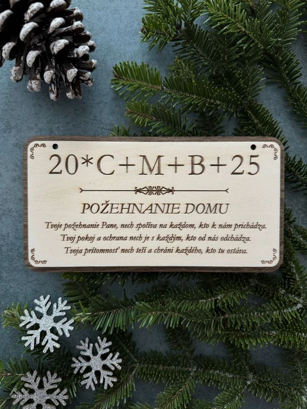 Tabuľka Požehnanie domu