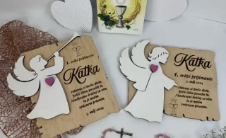 1. sväté prijímanie - Drevená tabuľka 7