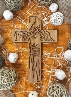 Drevený Krížik Ježiš IV. malý